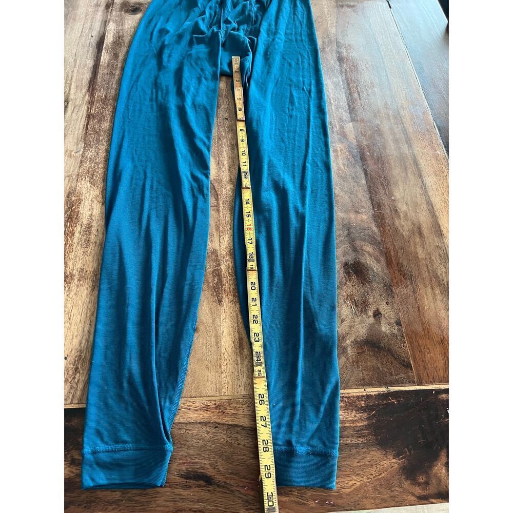 PATAGONIA Women's Blue Capilene Midweight Base Layer Thermal Pants Size Large - Picture 3 of 5